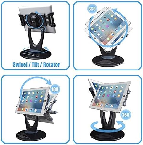 حامل كمبيوتر محمول Max Smart مع لوحة ماوس قابلة للفصل وحامل دوار للكمبيوتر اللوحي متوافق مع iPad in Kuwait