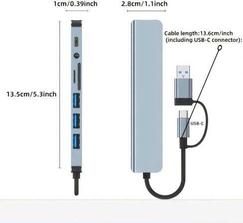 2 حزمة USB Hub محول توسيع عالي السرعة لملحقات الكمبيوتر المحمول in Kuwait