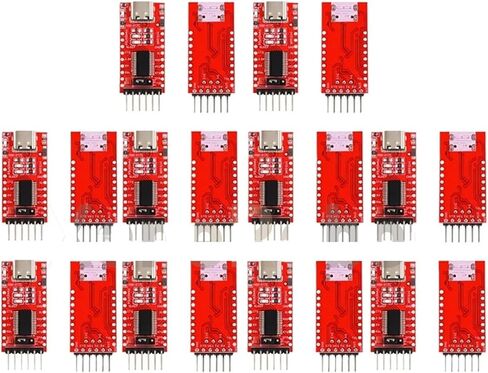 BMS Protection Board 1-10PCS FT232RL FT232 FTDI USB 3.3V 5.5V to TTL Serial Adapter Module for Arduino Pro Mini Port to 232 Type-C Management Board(10PCS MINI) in Kuwait