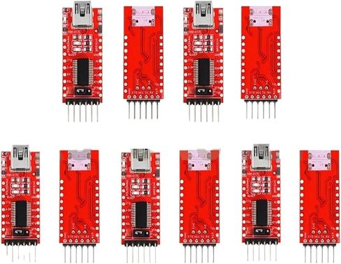 BMS Protection Board 1-10PCS FT232RL FT232 FTDI USB 3.3V 5.5V to TTL Serial Adapter Module for Arduino Pro Mini Port to 232 Type-C Management Board(10PCS MINI) in Kuwait