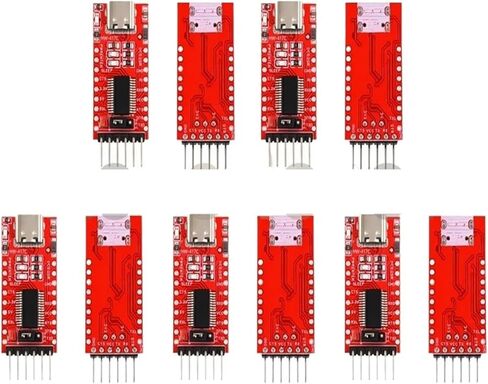 BMS Protection Board 1-10PCS FT232RL FT232 FTDI USB 3.3V 5.5V to TTL Serial Adapter Module for Arduino Pro Mini Port to 232 Type-C Management Board(10PCS MINI) in Kuwait