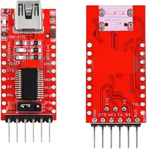 BMS Protection Board 1-10PCS FT232RL FT232 FTDI USB 3.3V 5.5V to TTL Serial Adapter Module for Arduino Pro Mini Port to 232 Type-C Management Board(10PCS MINI) in Kuwait