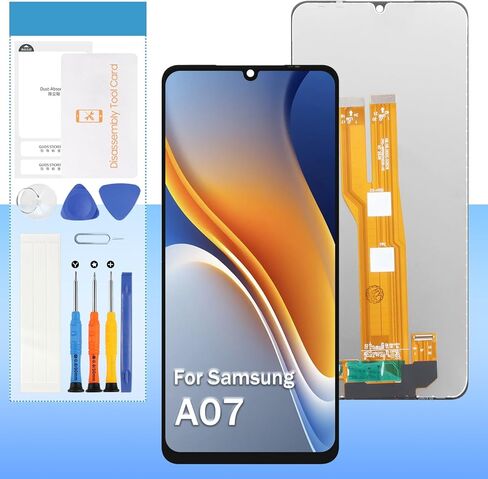 Screen Replacement for Samsung Galaxy A07 Original,for Samsung A07 4G SM-A075B SM-A075F SM-A075M 6.7" LCD Display Touch Digitizer Glass Assembly in Kuwait