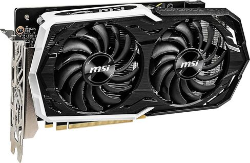 MSI Gaming GeForce GTX 1660 Ti 192-bit HDMI/DP 6GB GDRR6 HDCP Support DirectX 12 Dual Fan VR Ready OC Graphics Card (GTX 1660 TI Armor 6G OC) (Renewed) in Kuwait