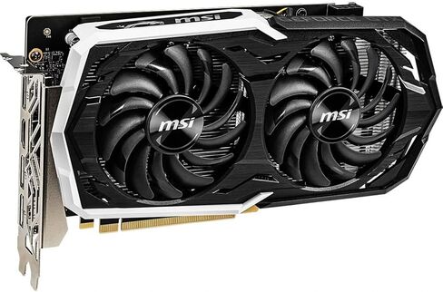 MSI Gaming GeForce GTX 1660 Ti 192-bit HDMI/DP 6GB GDRR6 HDCP Support DirectX 12 Dual Fan VR Ready OC Graphics Card (GTX 1660 TI Armor 6G OC) (Renewed) in Kuwait