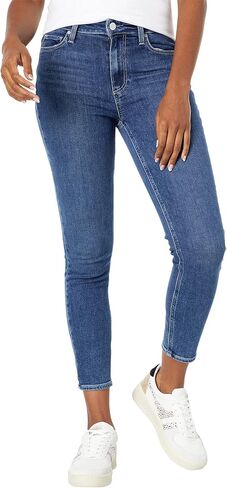 PAIGE Women's Hoxton Transcend Vintage High Rise Ultra Skinny Crop Jean in Saudi Arabia