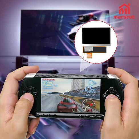 استبدال الشاشة لجهاز PSP1000، شاشة LCD لجهاز Sony PSP 1000 1001 1002 1003 1004 جزء إصلاح إصلاح الجزء الخلفي لوحدة التحكم مع أدوات مجانية مجموعة رقمية تعمل باللمس، أسود in Kuwait