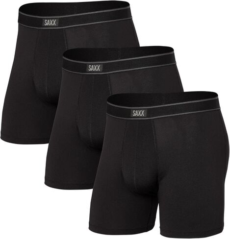 SAXX Men's Underwear - Daytripper Boxer Briefs with Built-in Pouch Support – Underwear for Men, Pack of 3, Navy, X-Small in Saudi Arabia