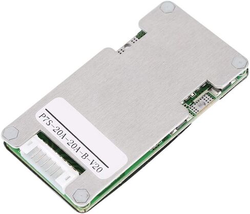 Jadeshay Lithium Battery Protection Board, BMS 7S 20A 24V Lithium Li-Ion 18650 Battery BMS Protection Board with Protection Balancer in Kuwait