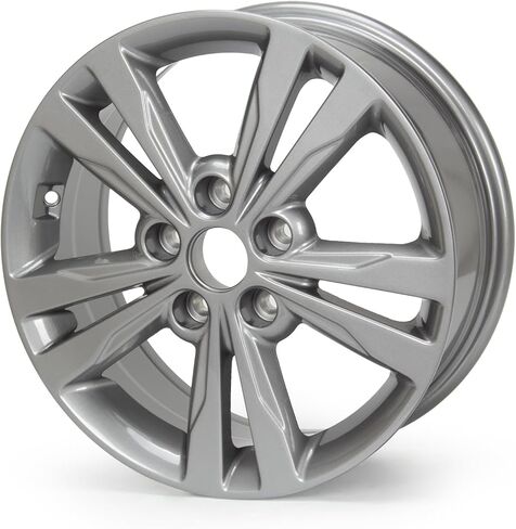 حافات السيارات 18 بوصة ، 18 "× 8" حافة عجلة الألومنيوم ، 45 إزاحة ، نمط الترباس 5x112 ، استبدال العجلة الأسود 95093 ، لتويوتا كامري 2021 2022 2023 in Saudi Arabia