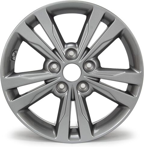 حافات السيارات 18 بوصة ، 18 "× 8" حافة عجلة الألومنيوم ، 45 إزاحة ، نمط الترباس 5x112 ، استبدال العجلة الأسود 95093 ، لتويوتا كامري 2021 2022 2023 in Saudi Arabia