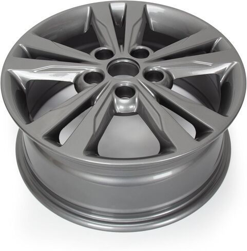 حافات السيارات 18 بوصة ، 18 "× 8" حافة عجلة الألومنيوم ، 45 إزاحة ، نمط الترباس 5x112 ، استبدال العجلة الأسود 95093 ، لتويوتا كامري 2021 2022 2023 in Saudi Arabia