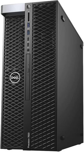 سطح المكتب طراز Precision 7820 من Dell | Xeon Gold - محرك الأقراص الصلبة SSD سعة 5122-512 جيجابايت - ذاكرة الوصول العشوائي 32 جيجابايت | 4 مراكز بسرعة 3.7 جيجا هرتز، بدون نظام تشغيل فضي (متجدد) in Kuwait