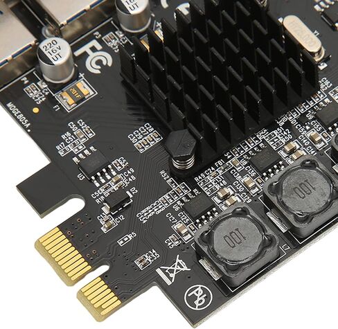بطاقة توسيع Zunate PCIe إلى USB 3.0، وحدة تحكم محور 4 منافذ USB 3.0 مع سرعة عالية 5 جيجابت في الثانية، ذاتية التشغيل، لا حاجة إلى طاقة خارجية، متوافقة مع 11/10/8/7/ &، قابس in Kuwait