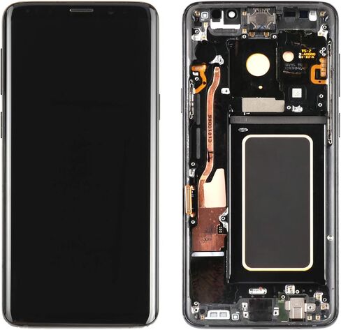 TFT LCD لهاتف Samsung Galaxy S9 استبدال الشاشة لـ G960 G960U G960W G960 SM-G960F SM-G960/DS SM-G960F/DS 5.8 بوصة شاشة LCD تعمل باللمس مجموعة محول الأرقام مع إطار in Kuwait