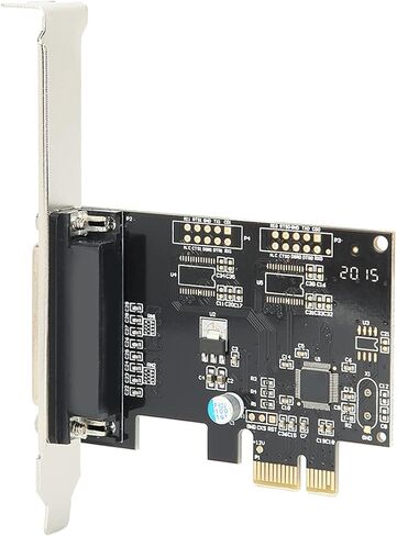 Generic PCIE to Parallel Port Card, PCIE Combo Serial Parallel Expansion Card, PCI Port Converter Adapter Controller, Ideal for Printers in Kuwait