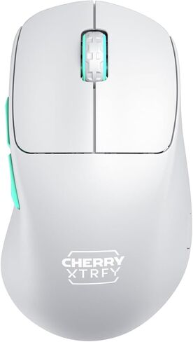 CHERRY XTRFY M64 Wireless | Ultra Light Ergonomic Gaming Mouse (M64 Pro 8K, Black) (Renewed) in Kuwait