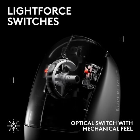 Logitech G PRO X Superlight 2 SE Wireless Gaming Mouse, 60 g pro-Grade Mouse with 5 programmable Buttons, 44K DPI Sensor, 888+ IPS, 1 kHz Report Rate, USB-C Charging for PC/Mac - Pink in Kuwait