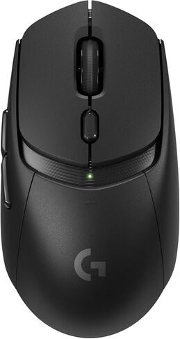 Logitech G309 Lightspeed Wireless Gaming Mouse, Lightweight, LIGHTFORCE Hybrid Switches, Hero 25K Sensor, 300+ Hour Battery Life with AA Battery, 6 Programmable Buttons, PC & Mac - Black (Renewed) in Kuwait