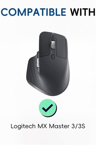 ZORBES® متوافق مع MX Master 3/3s، 6 قطع من مقابض ماوس الألعاب، شريط قبضة ماوس ذاتي اللصق مقطوع مسبقًا ومقاوم للعرق، وسادات ماوس منقوشة أنيقة in Kuwait