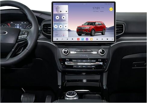 for Ford Explorer 2020-2025 Base Model 4.2-inch Radio ONLY,Android 14 Radio 13-Inch 1920 * 1200 2K HD Touch Screen,Wirless Carplay GPS Navigation Screen Upgrade Android Auto Bluetooth 4G WiFi in Kuwait