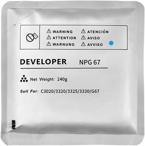 Compatible Developer for IR C3020 C3025 C3320 C3320L C3320i C3325i C3330i C3520i C3525i C3530i Color Carrier 240g(Yellow) in Kuwait