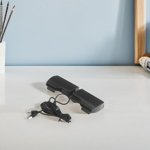KALLORY USB Computer Speaker Clip-on for Laptop and Desktop, USB Powered Desktop Loudspeaker with Monitor Clamp, Multi-Purpose Voice Box for Home, Office, and Dormitory Use in Kuwait