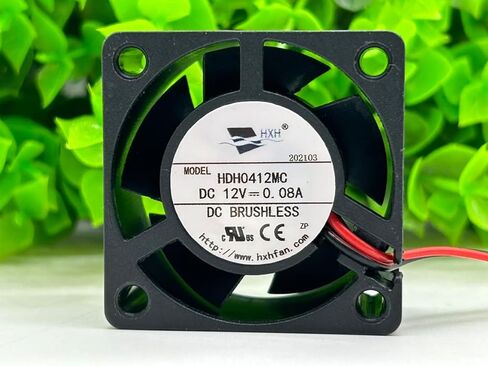 HDH0412MC 12V 0.08A 4020 4CM 2-Wire مروحة إمداد الطاقة فائقة الهدوء in Kuwait