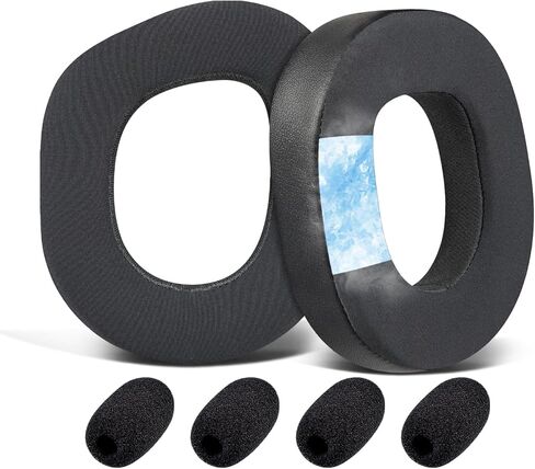 وسائد أذن SOULWIT من جل التبريد لسماعات الألعاب اللاسلكية Turtle Beach Stealth 700 Gen 3، استبدال وسائد الأذن بنسيج الحرير الجليدي، رغوة عزل الضوضاء - أسود in Kuwait