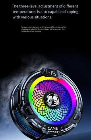 FS18 Magnetic AI Phone Cooler, Semiconductor Ice Cooling Fan for iPhone, iPad & Android in Kuwait