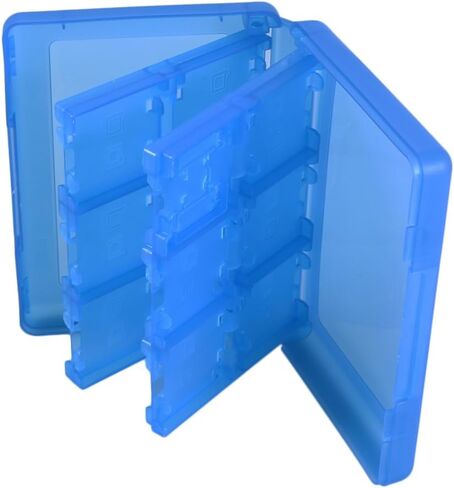 Game Card Storage Box Organizer for Nds Ndsi Ndsill Xl Blue Case for up to Game Cards Protects against Dirt and Damage in Kuwait