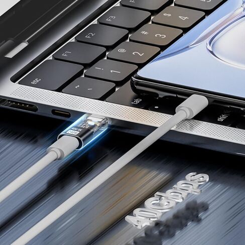USB C to Adapter 40Gbps 8K @ 60Hz 240W Charging Female to Male for Laptops Phone Cable in Kuwait