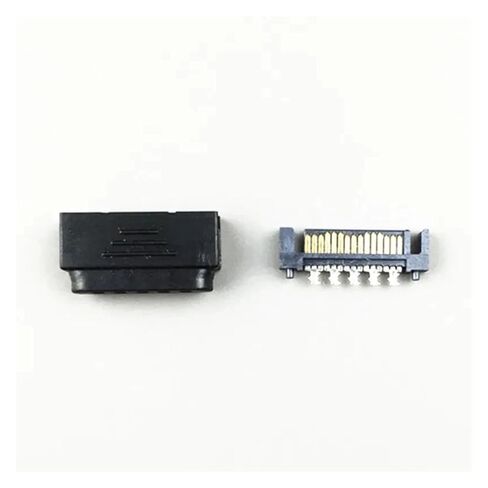 DIY Solding SATA Male Housing Connector Sata 15Pin Adapter for PC Computer Hard Disk Power Cable DIY-2pcs in Kuwait
