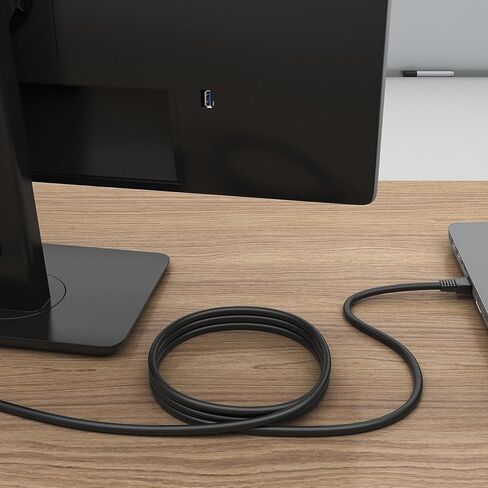 كابل إيثرنت Staples TECH Cat 6، بطول 25 قدمًا، أسود، سلك توصيل شبكة عالي السرعة، RJ45 ذكر إلى ذكر لجهاز التوجيه/الكمبيوتر الشخصي in Kuwait