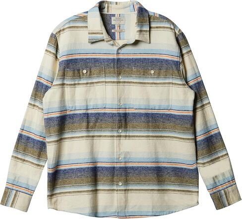 Quiksilver Men's Lowest Tide Flannel Woven Top in Saudi Arabia