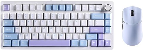 لوحة مفاتيح ميكانيكية N75 V2 + ماوس ألعاب Zero 1 Pro in Kuwait