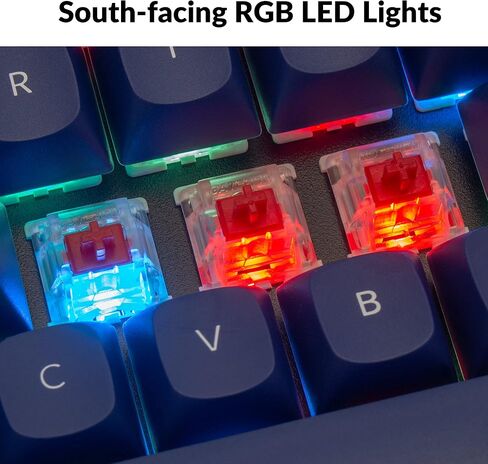 مجموعة Keychron M3 Mini Mouse وQ7 Keyboard Combo: ماوس ألعاب لاسلكي بدقة 26000 نقطة لكل بوصة + لوحة مفاتيح ميكانيكية RGB قابلة للتبديل السريع بنسبة 70%، قابلة للبرمجة لنظام التشغيل Mac/Windows/Linux in Kuwait