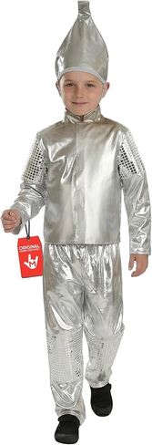 Fun Shack Kids Tin Boy Costume for Kids, Boys Tin Boy Costume, Girls Tin Boy Costume, Tin Boy Halloween Costume in Saudi Arabia
