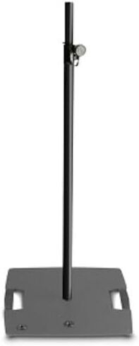 Gravity LS 431 C B - Lighting Stand and Speaker Stand with Compact, Square Steel Base and Off-Centre Mounting Option in Kuwait