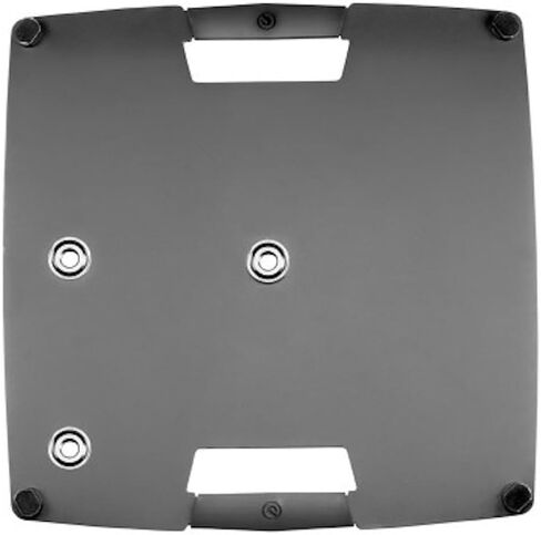 Gravity LS 431 C B - Lighting Stand and Speaker Stand with Compact, Square Steel Base and Off-Centre Mounting Option in Kuwait