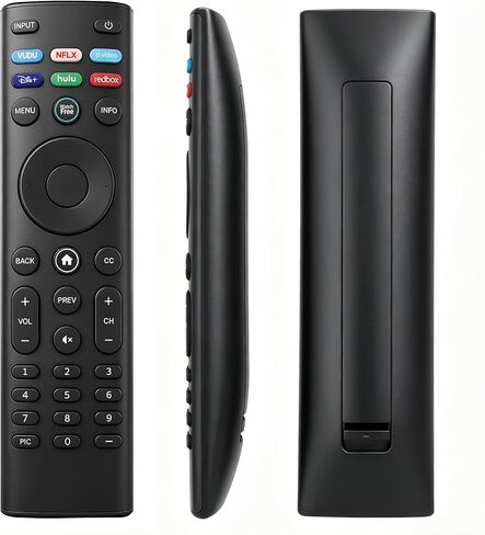 لاستبدال جهاز التحكم عن بعد للتلفزيون الذكي Vizio، متوافق مع XRT136 XRT140 XRT260 XRT270، يعمل مع أجهزة التلفاز الذكية من سلسلة D وE وM وP وV وPX، بدون وظيفة صوتية in Kuwait