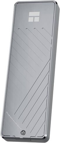 غطاء Thermalright HR-EB101 C مصنوع من الألومنيوم باللون الرمادي مع تبريد نشط، حاوية بروتوكول NVMe. USB 3.2 Gen 2، نقل عالي السرعة بسرعة 10 جيجابت في الثانية. مناسب لأجهزة الكمبيوتر والأجهزة اللوحية وما إلى ذلك. ناقل حركة ثابت. رمادي in Kuwait