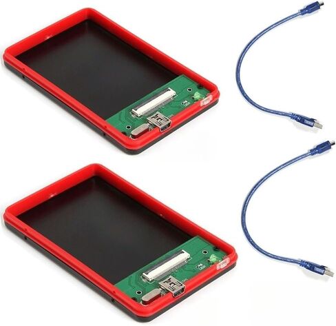 2 قطعة ZIF/CE إلى USB 1.8 بوصة في حاوية محول القرص الصلب الخارجي 40Pin HDD in Kuwait