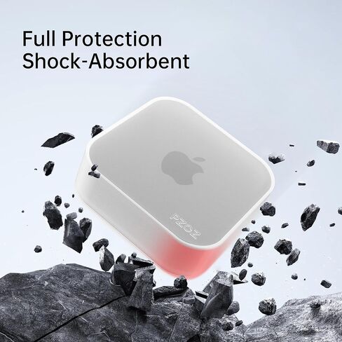 حافظة حماية PZOZ لجهاز Apple TV 4K 2022، غطاء واقي من السيليكون الناعم مضاد للخدش ومقاوم للماء والصدمات وغطاء مقاوم للغبار متوافق مع Apple TV 4K (الجيل الثالث) واي فاي + إيثرنت in Kuwait