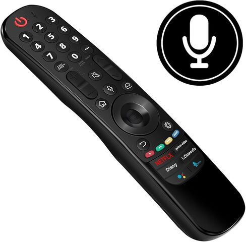MR22GA Replacement Voice Remote Control Fit for LG Smart TV AKB76039902 65UQ7050ZUD OLED77Z2PUA 55UQ7570PUJ OLED48A2PUA 75UQ7050ZUD 86QNED80UQA 55UQ7050ZUD 55LX1QPUA with User Manual in Kuwait