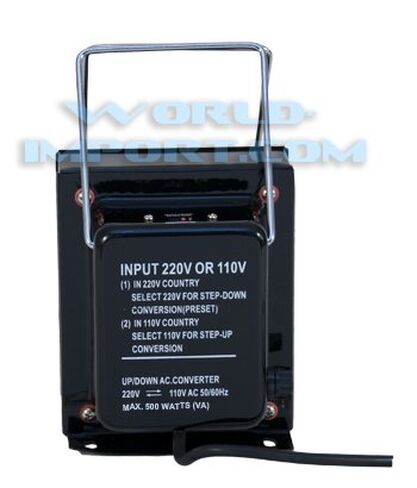 Starlite 1500 Watt Step Up/Down Voltage Converter Transformer WTG-1500, 5 Year Warranty, Fuse Protection - Two Way Transformer - 110 to 220 V or 220 to 110 V 110/120/220/240V in Kuwait