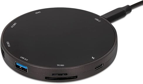 Helix 9-in-1 USB-C Hub, 10W Fast Wireless Charging USB C Hub, 60W Power Delivery Charging, Type C Hub with 3 USB 3.0 Ports, 1 4K HDMI, USB-C, SD, and Micro SD Ports in Kuwait