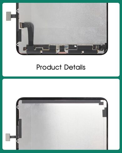 SRJTEK for iPad 11th Gen 2025 LCD Display for iPad A16 (2025) Screen Replacement for iPad 11" A3355 A3356 A3354 Touch Screen Digitizer Assembly Repair Kits (Black) in Kuwait