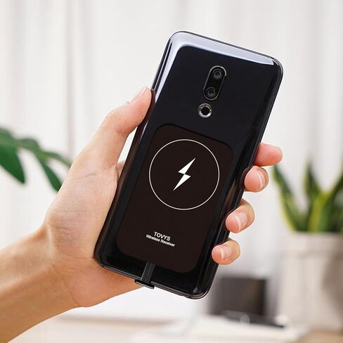 مستقبل ومحول الشحن اللاسلكي، وحدة استقبال الشاحن اللاسلكي Qi، مناسب لهواتف Google Pixel 3A XL وSamsung Galaxy A13/A14/A15/A42 وLG وهواتف USB-C الأخرى. in Kuwait