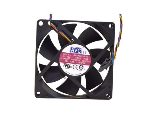 DASA0820R2U 12V 0.60A 8020 مروحة تبريد 80X80X20MM 4-Wire in Kuwait